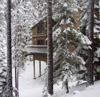 Lake Tahoe Vacation Rental 47 Chalet in the ski season